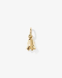 Pendentif Fantôme avec Accent de Diamant en Or Jaune 10 Carats