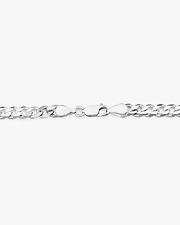 60cm (24") 5.5mm Width Curb Chain in Sterling Silver