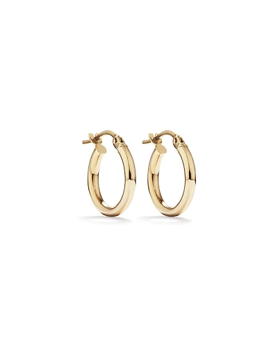 10mm Hoop Earrings 10kt Yellow Gold