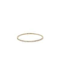 Bracelet Jonc Flex Rangée de Diamant de 0,68 Carat TW en Or Jaune 10kt