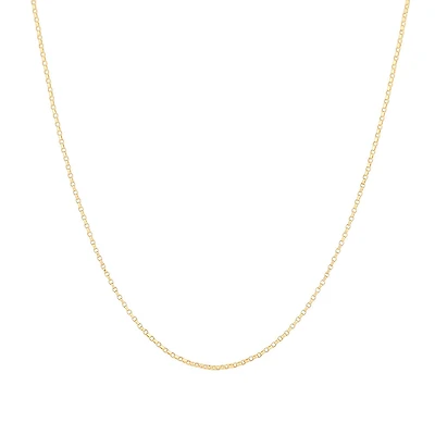 55cm (22") Belcher Chain in 10kt Yellow Gold