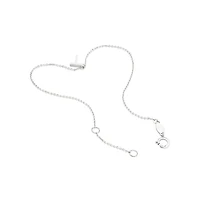 19cm (7.5") T Initial Bracelet in Sterling Silver