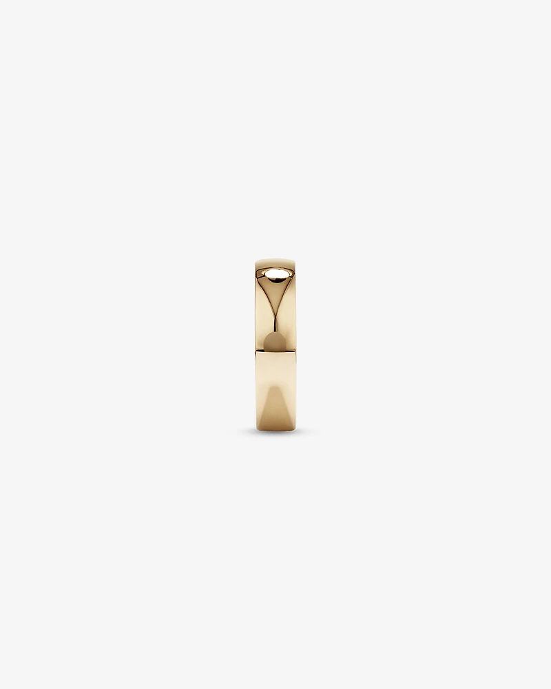 5mm Lite Half Round Wedding Band in 10kt Yellow Gold