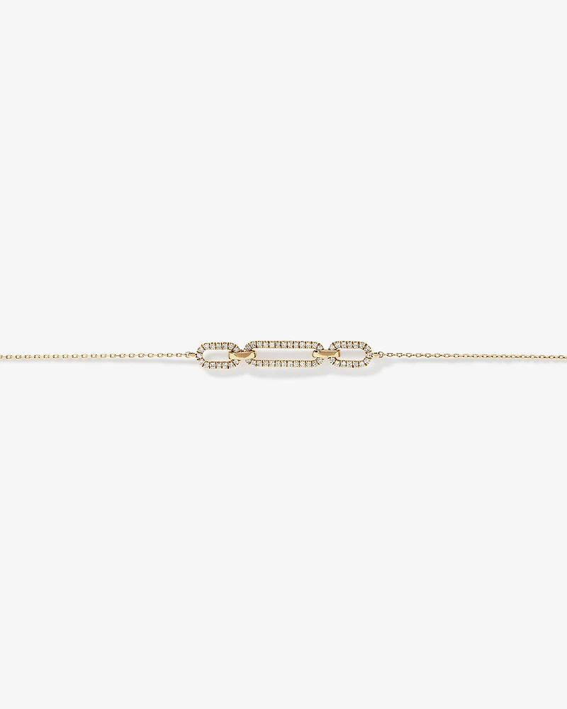 Boucles d'Oreilles Créoles Dot Dash de Diamant de 1,00 Carat TW en Or Blanc 14kt