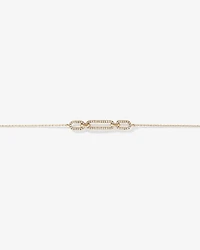 Boucles d'Oreilles Créoles Dot Dash de Diamant de 1,00 Carat TW en Or Blanc 14kt