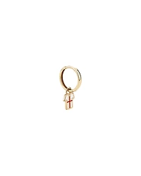 England Jersey Earring Charm in 18Kt Vermeil