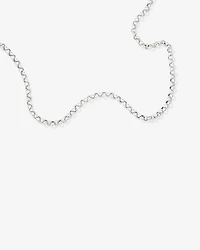 50cm (20") 6.5mm-7mm Width Belcher Chain in Sterling Silver