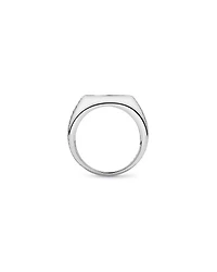 Turquoise Signet Ring in Sterling Silver