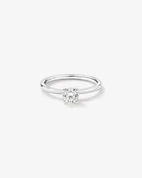 0.50 Carat TW Round Brilliant Canadian Diamond Solitaire in 18kt White Gold