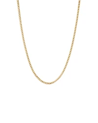 45cm (22") 4mm-4.5mm Width Curb Chain in 10kt Yellow Gold