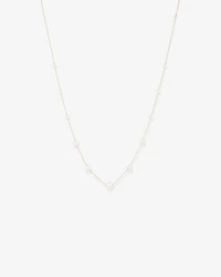 Cultured Freshwater Pearl Necklace in 10kt Yellow Gold