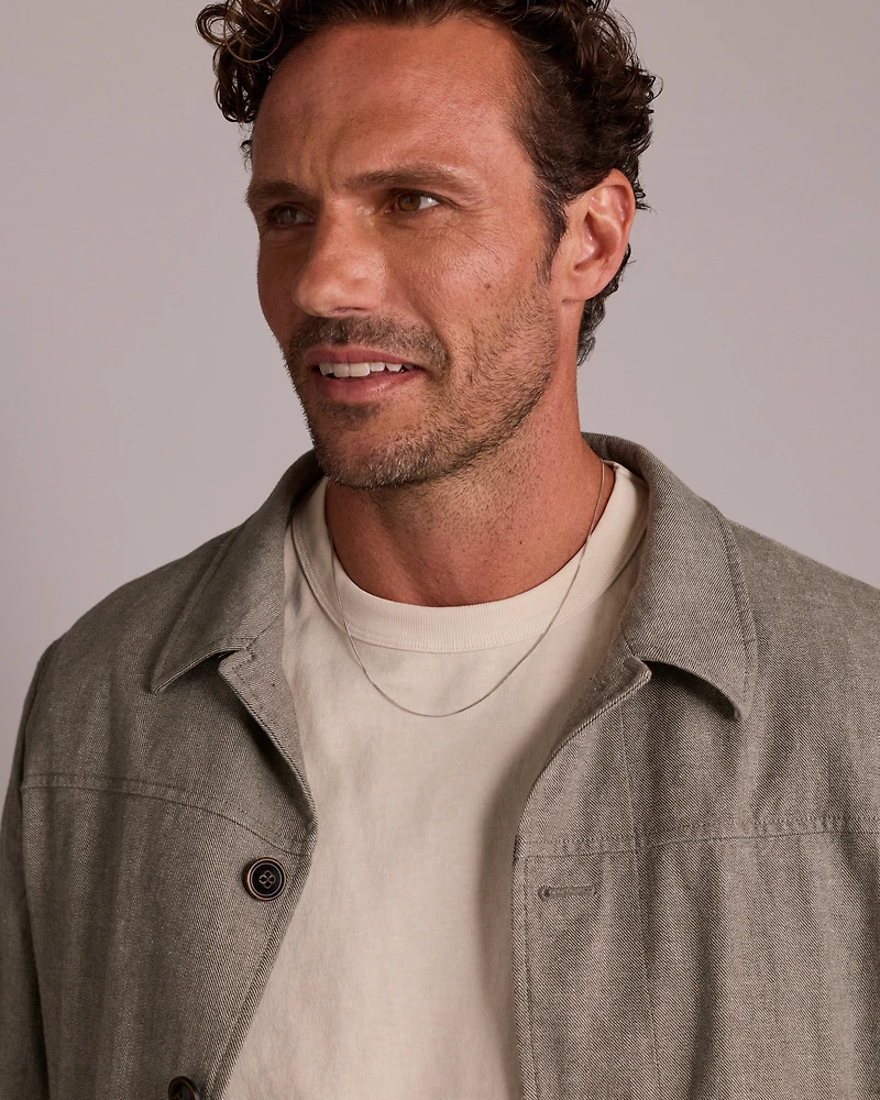 55cm (22") 1-1.5mm Width Fine Curb Chain Necklace in Sterling Silver