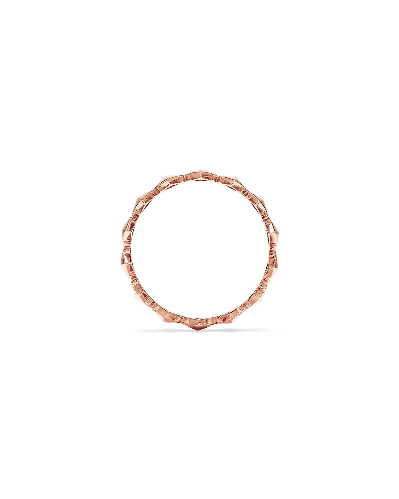 Signature Connect Point Ring 10kt Rose Gold