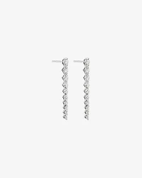 Drop Earrings with 1.00 Carat TW of Diamonds in 18kt White Gold