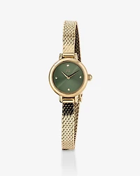 Ladies 19mm Petite Watch in Gold-Tone Stainless Steel