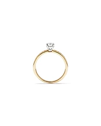 Carat TW Round Brilliant Signature 101 Diamond Ring in 14kt Yellow & White Gold