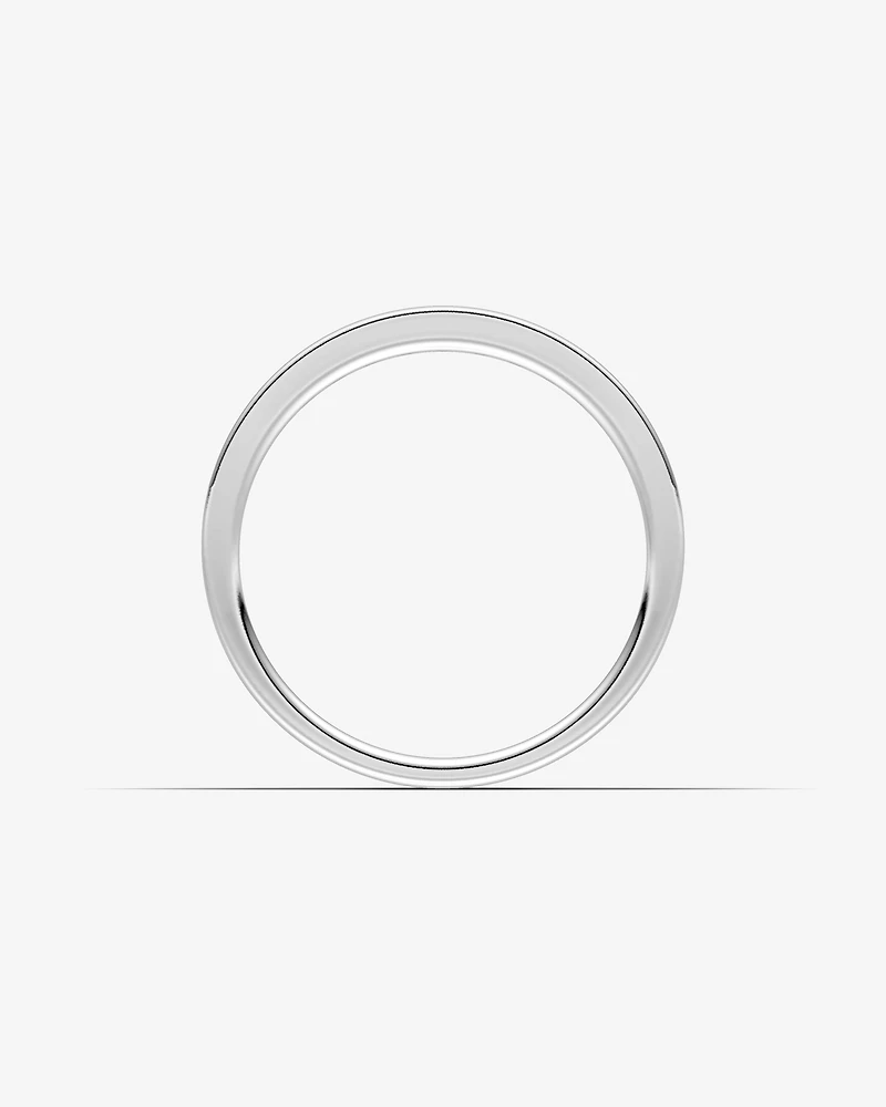 Alliance Evermore en or blanc 14 K avec diamants totalisant 0,50 ct