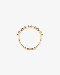 0.25 Carat TW Diamond Chevron Wedding Ring in 14kt Yellow Gold