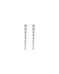 Drop Earrings with 1.00 Carat TW of Diamonds in 18kt White Gold