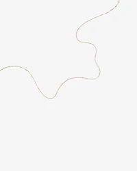 Chaîne Singapour de 50 cm de largeur en or jaune 10 K