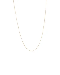 Chaîne Singapour de 50 cm de largeur en or jaune 10 K