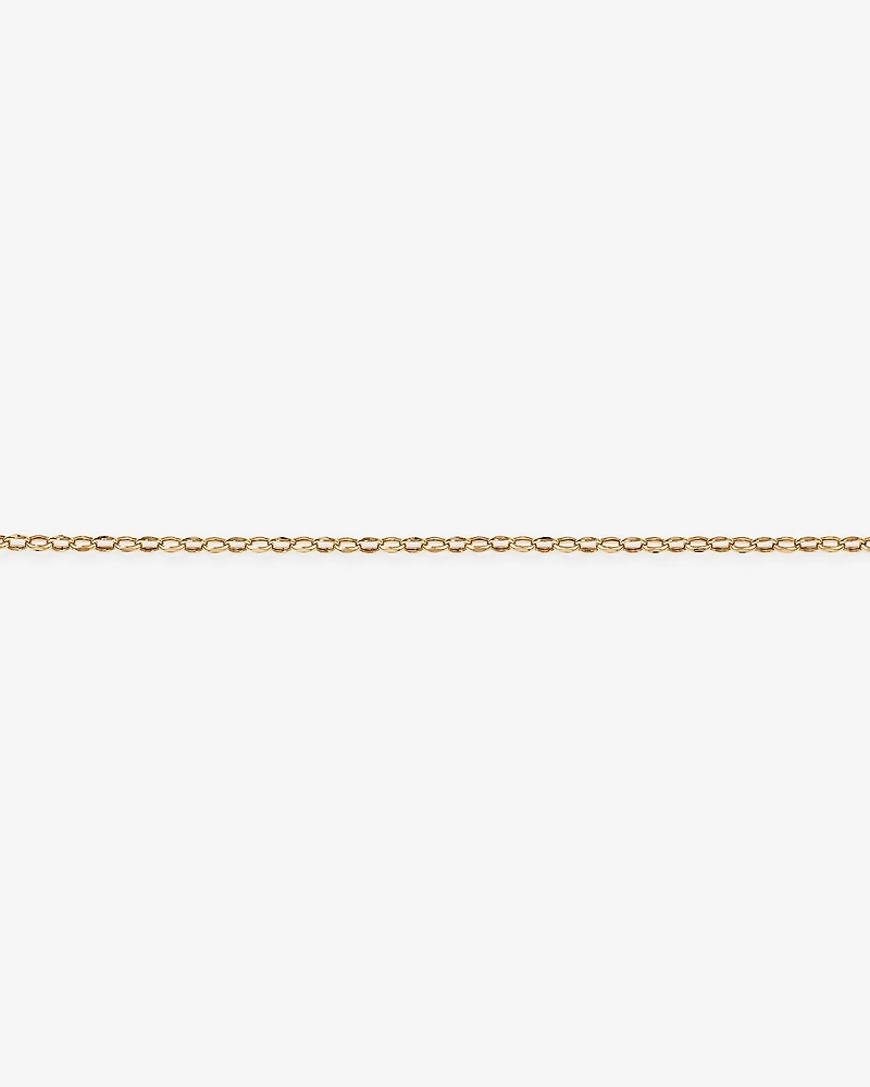 19cm (7.5") Belcher Bracelet in 10kt Yellow Gold