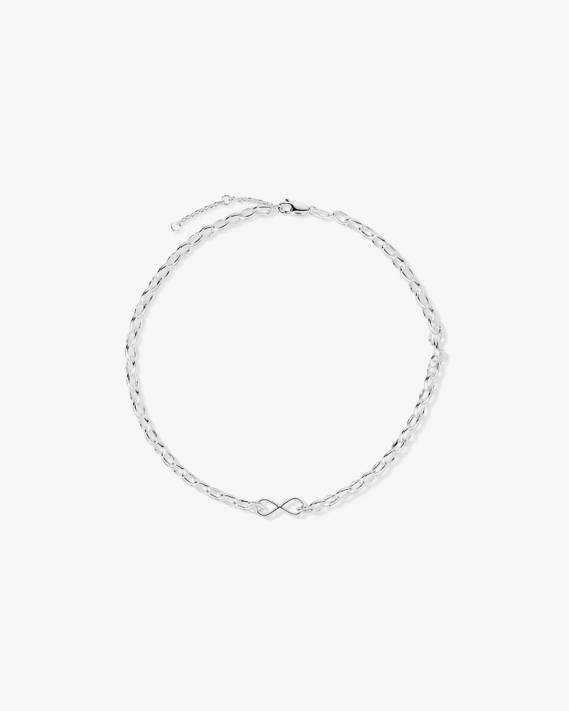 Infinity Belcher Chain in Sterling Silver