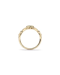 Claddagh Ring 10kt Yellow Gold