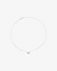 50cm (19.6") Butterfly Necklace with Cubic Zirconia in Sterling Silver