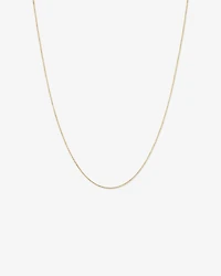 Chaîne à maille vénitienne de 45 cm en or jaune 10 K