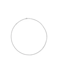 Collier Chaîne Belcher Ovale 50Cm (20") De Largeur 2,5Mm En Argent Sterling