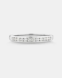 Wedding Band with 1/4 Carat TW of Diamonds in 10kt White Gold