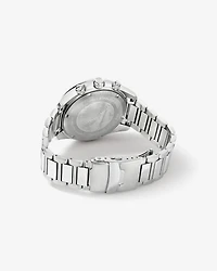 Two-Tone Men's Chronograph Watch in Blue Tone Stainless Steel