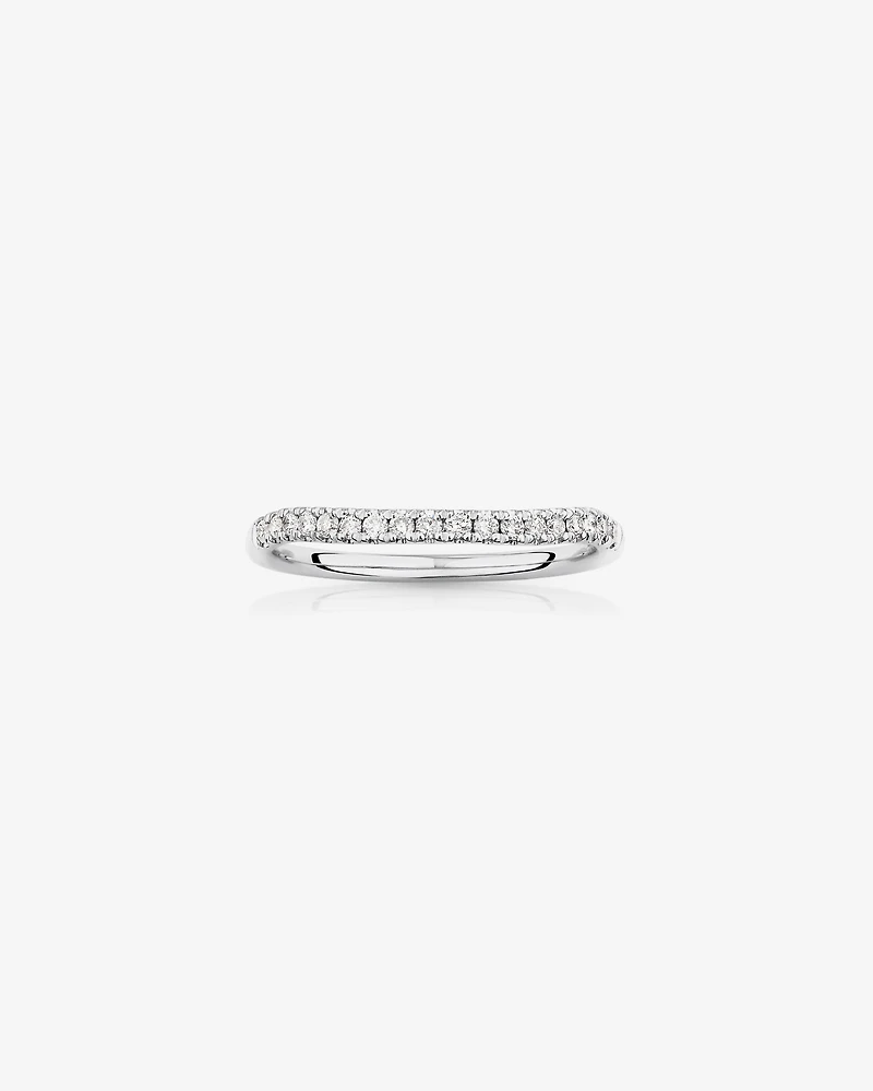 Bridal Set with 1 Carat TW of Diamonds in 14kt White Gold