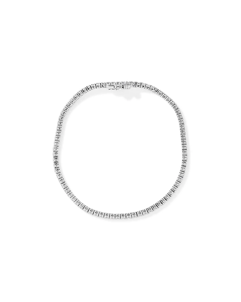 Bracelet de tennis Lab Diamond 2.50TW en or 10kt