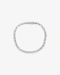 Bracelet tennis TW Diamond 8,00 carats en or blanc 14 carats