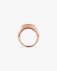 2.00TW Elongated Cushion Laboratory-Grown Diamond Ring 14kt Rose Gold