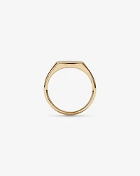 Square Signet Ring in 10kt Yellow Gold