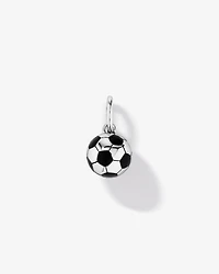 8.5mm Football Pendant in Sterling Silver