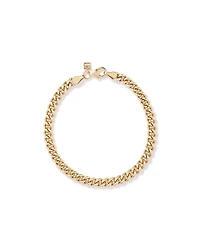 19cm (8") Round Curb Chain in 18kt Vermeil