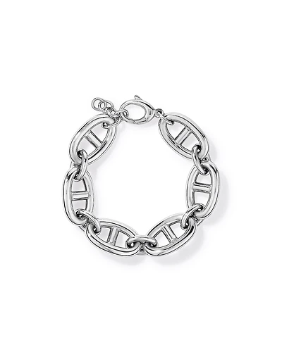 Bracelet ancre audacieux de 23 cm (9,1 po) en argent sterling