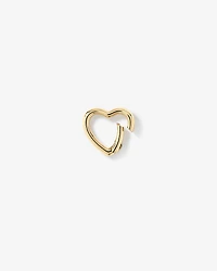 Heart Connector in 10kt Yellow Gold