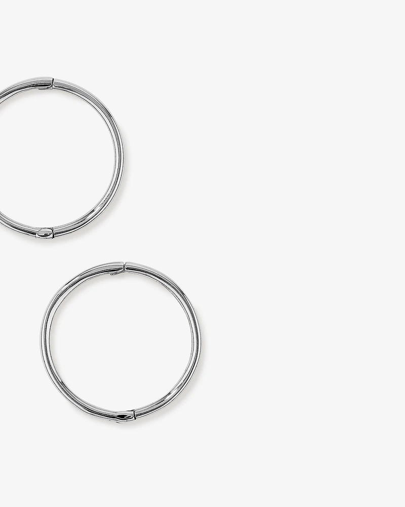 Dormeuses en argent sterling de mm