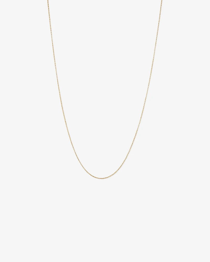 55cm (22") Solid Belcher Chain in 10kt Yellow Gold