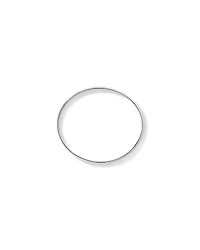 5.5mm-6mm Oval Bangle in Sterling Silver