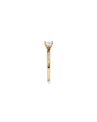 0.70 Carat TW Round Brilliant Laboratory-Grown Diamond Solitaire Engagement Ring in 14kt White Gold