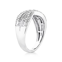 Ring with 0.50 Carat TW Of Diamonds in 10kt White Gold