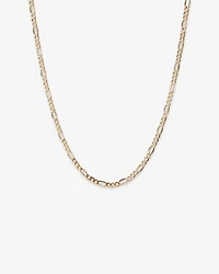 50cm (20") Hollow Figaro Chain in 10kt Yellow Gold