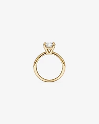 2.25 Carat Round Brilliant Laboratory-Grown Diamond Solitaire Ring 14kt Yellow Gold