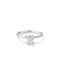 Solitaire Engagement Ring with 1 Carat TW of Diamond in 14kt White Gold